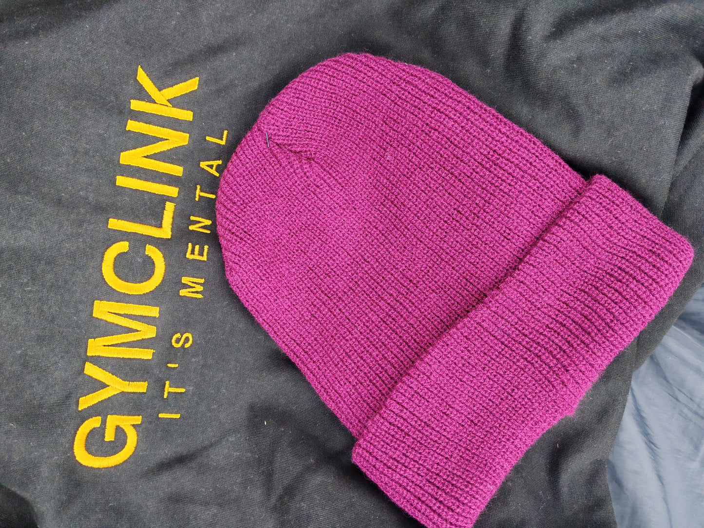 GymClink Bergundy Beanie