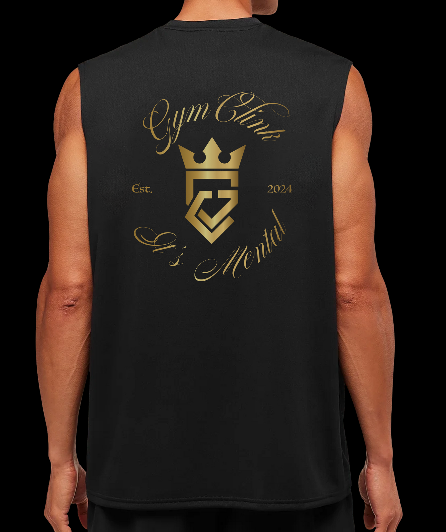 GymClink sleeveless T-shirt Centre Crest