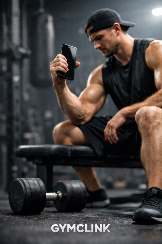 Lifting phones instead of Dumbbells
