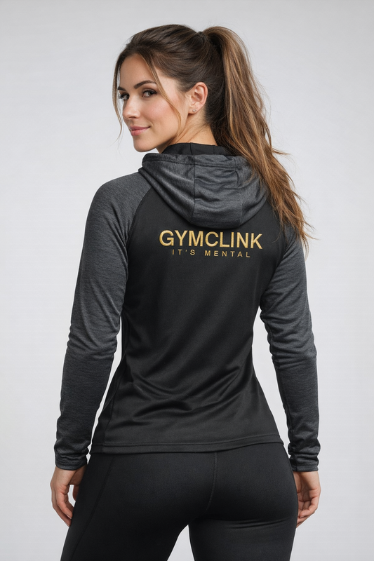 Unisex GymClink  Embroidered hoodie