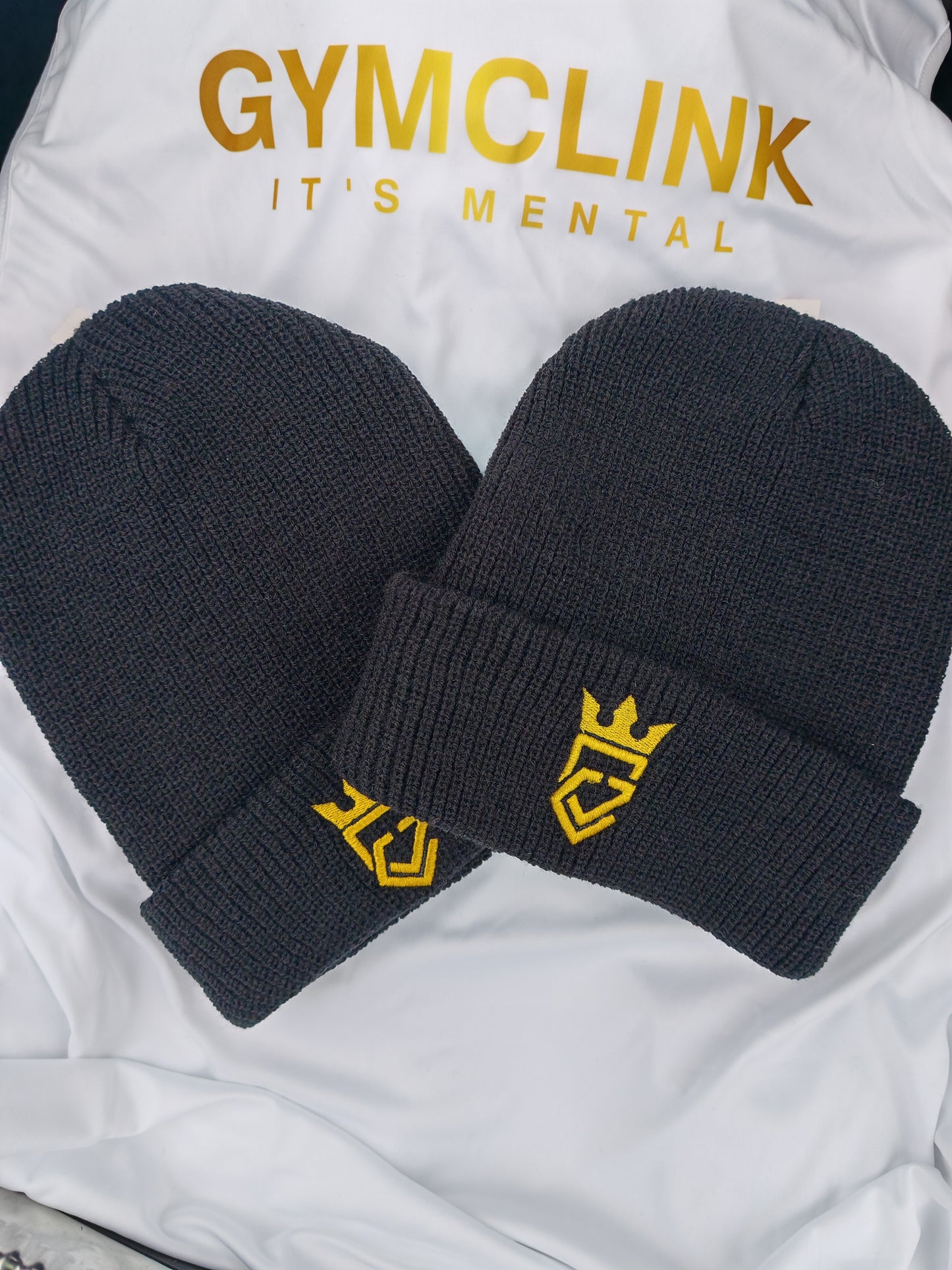 GymClink Black Beanie