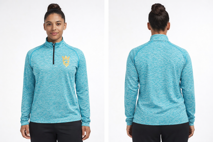 Turquoise GymClink Zipper