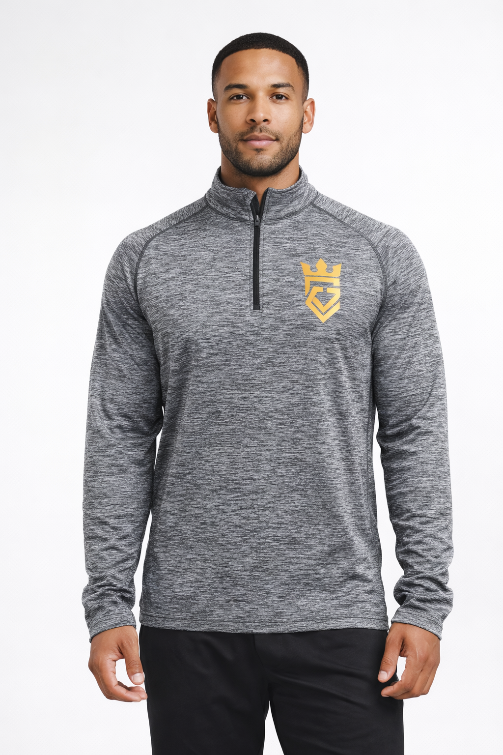 GymClink Grey Zipper