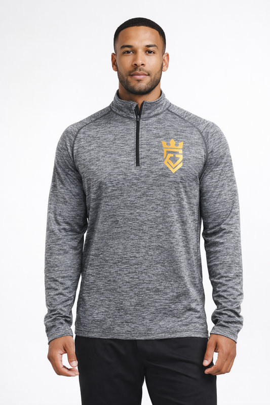 GymClink Grey Zipper