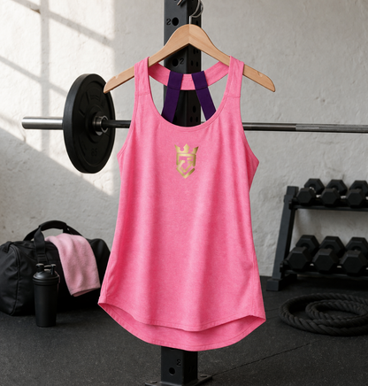 GymClink Pink ladies vest top