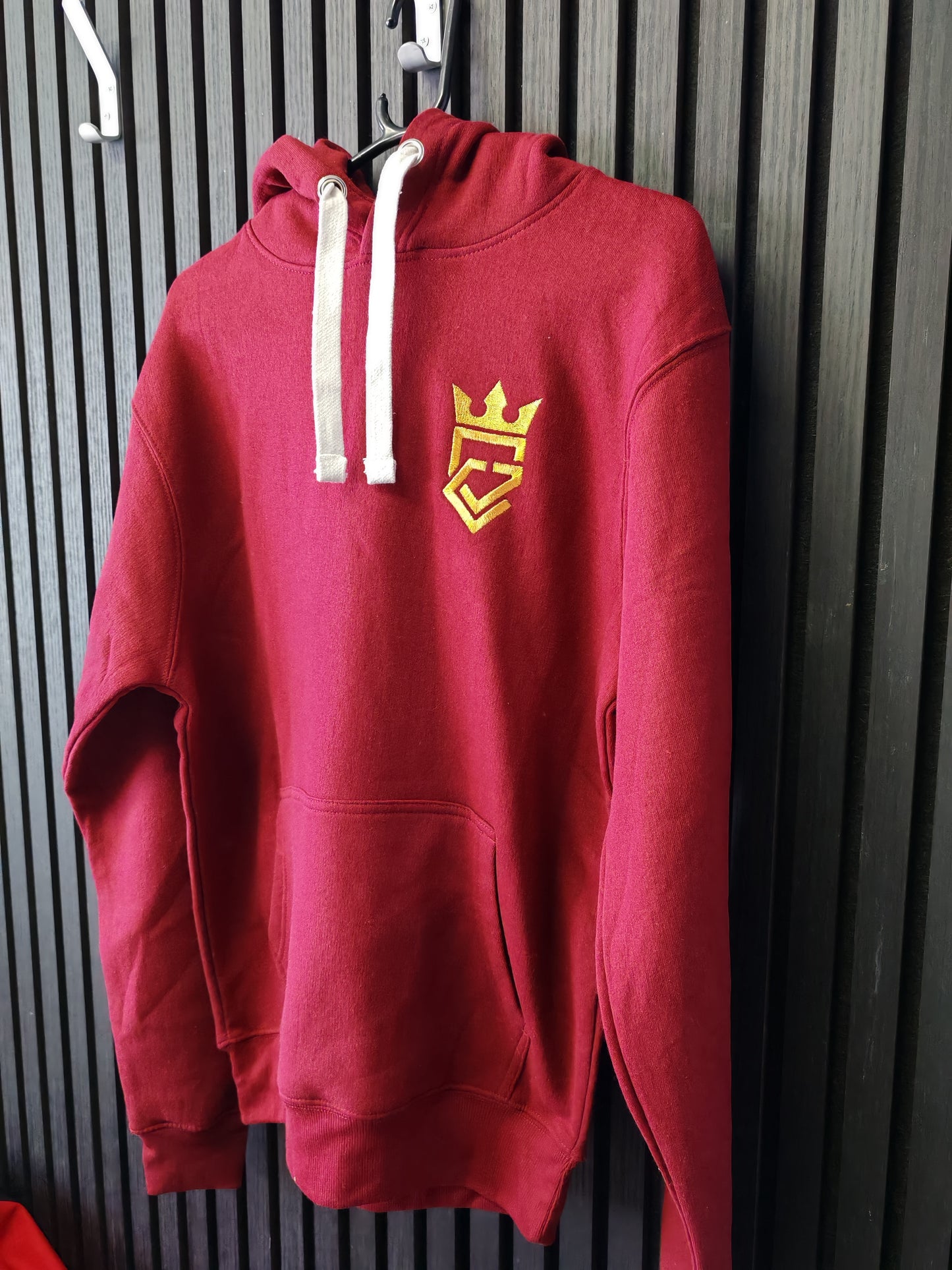 GymClink Burgundy Lightweight Hoodie