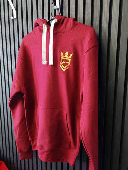 GymClink Burgundy Lightweight Hoodie