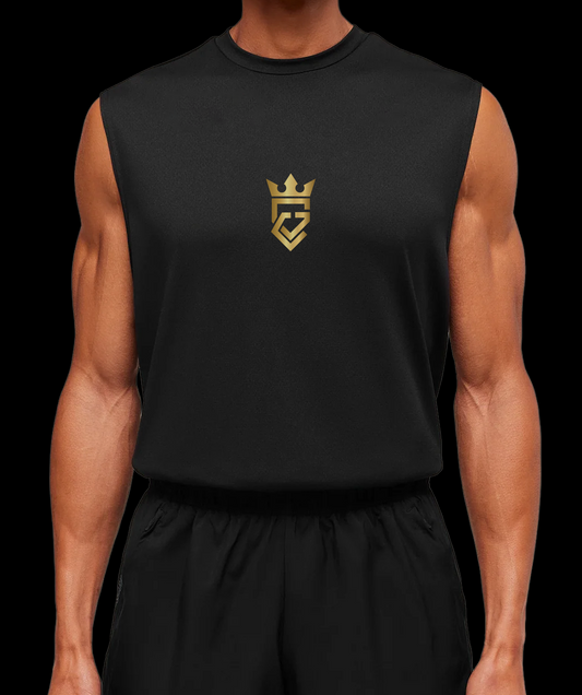GymClink sleeveless T-shirt Centre Crest