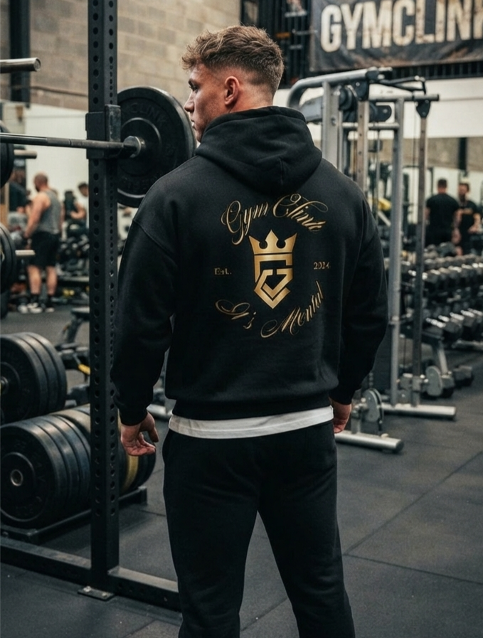 GymClink Hoodie - Mental Health Fitness Apparel | Gym Wear for Wellbeing